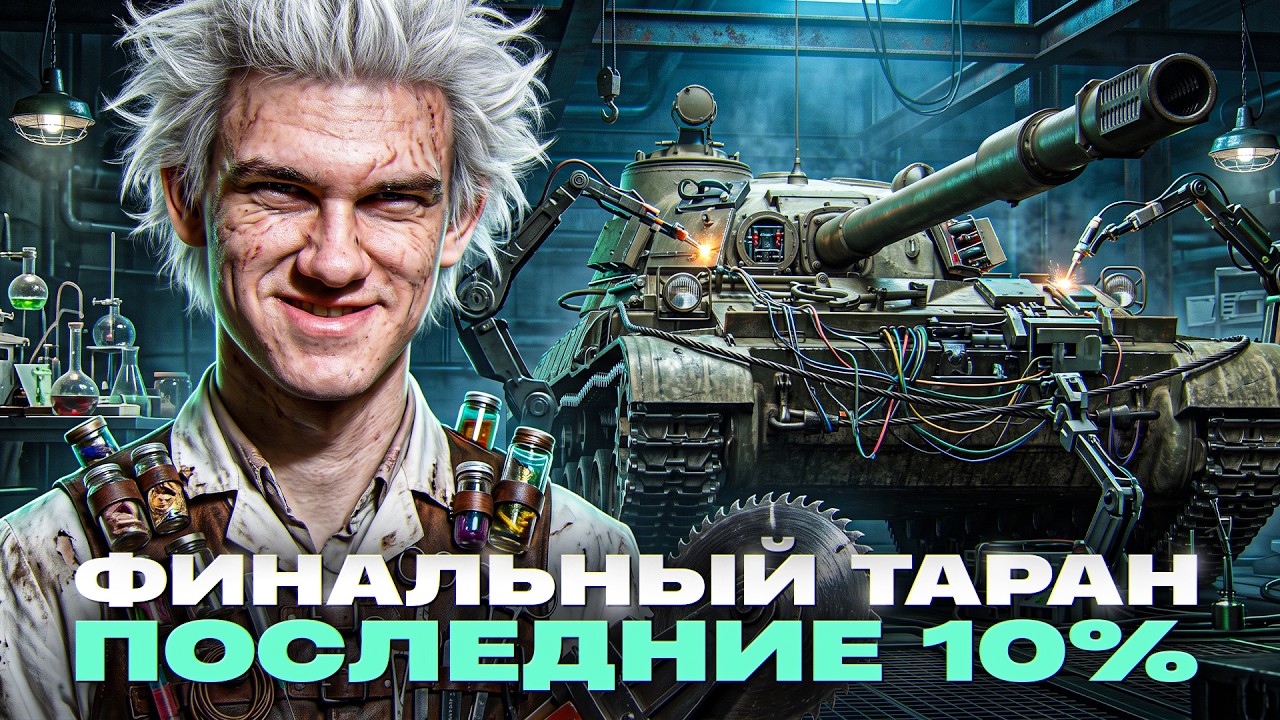 ФИНАЛЬНЫЙ ТАРАН - ПОСЛЕДНИЕ 10% ОТМЕТКИ! А КАК ВЗЯТЬ?! 💩