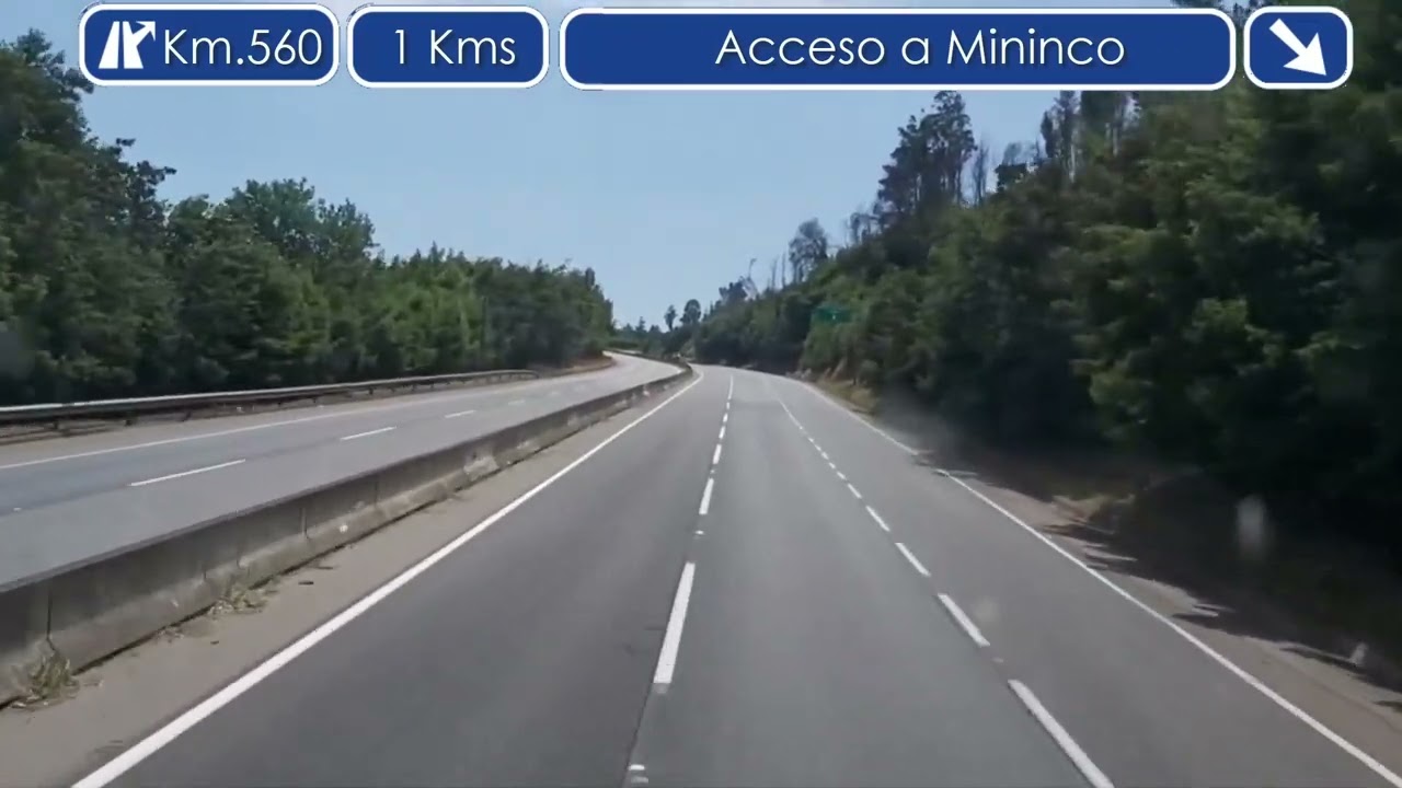 Chile Via Panamericana : Ruta Collipulli a Santiago