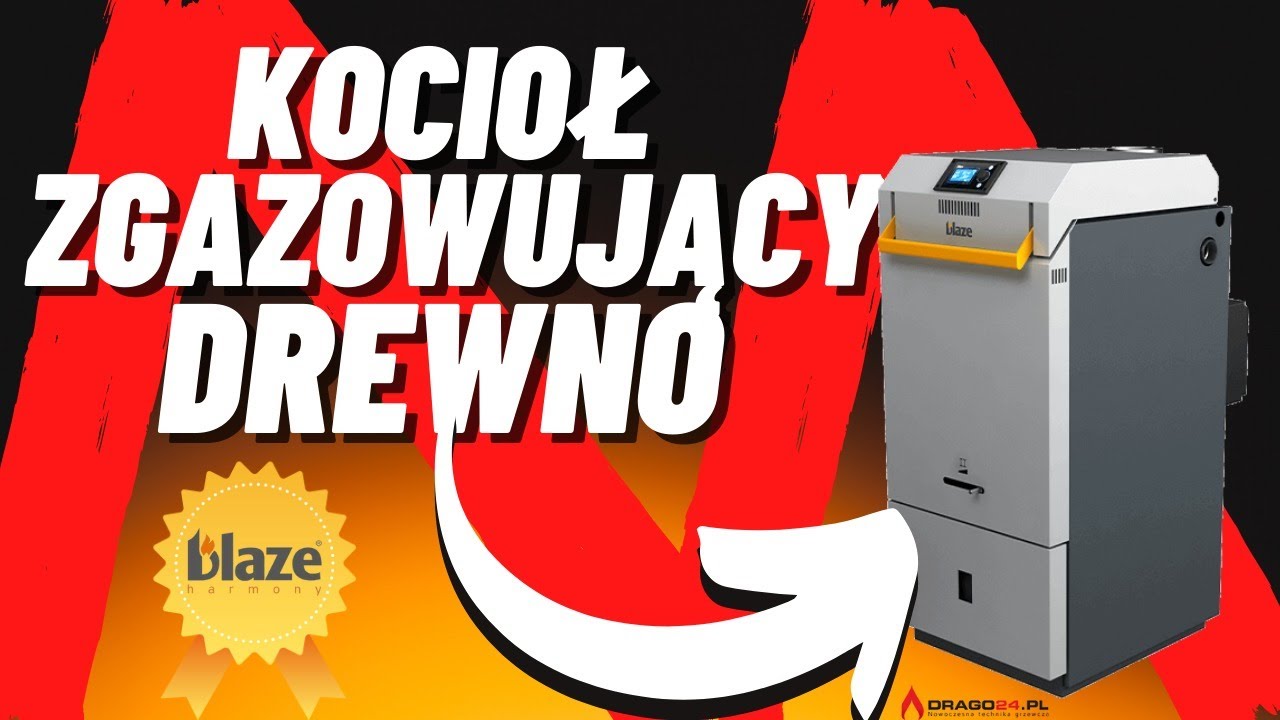 KOCIOŁ NA ZGAZOWANIE DREWNA BLAZE HARMONY COMFORT| NAJLEPSZY KOCIOŁ NA DREWNO |TANIE OGRZEWANIE DOMU