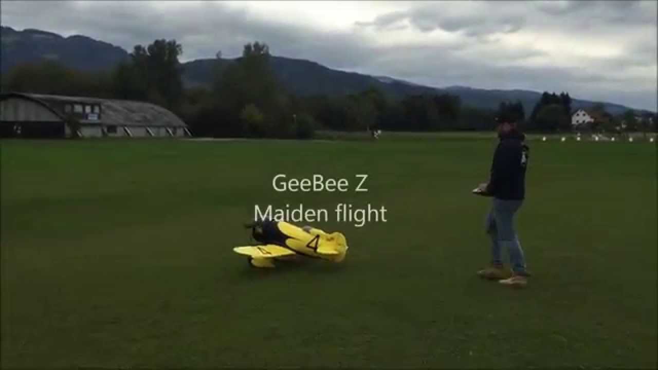 GeeBee Z von Dehn mit Kolm BX100 Maiden flight