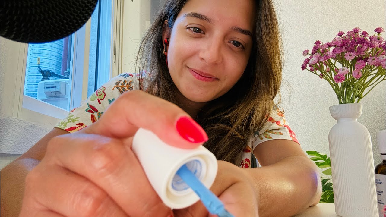 ASMR • Te pinto las uñas 💅🏼🌸 ROLEPLAY