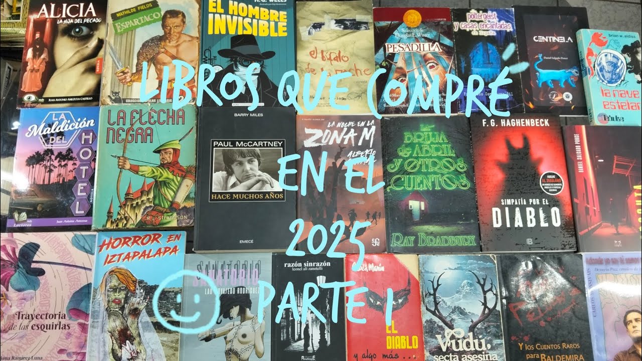 Libros que Compré en el 2025  Parte 1 DE 3 TOMA NOTA