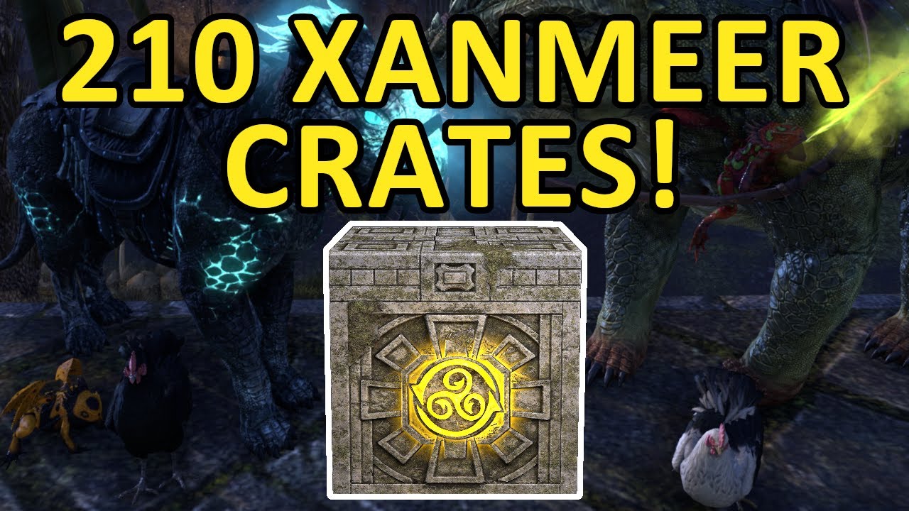 Opening $500 Worth of ESO Xanmeer Crown Crates! 🦎