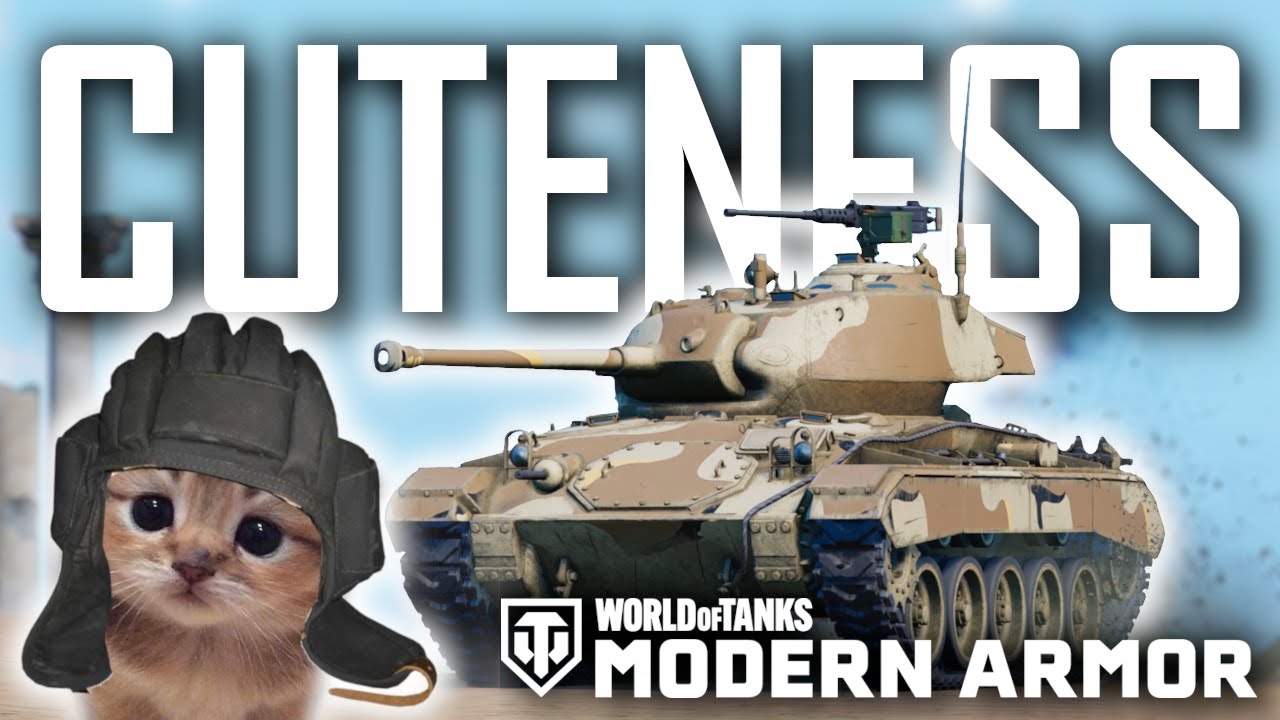 | M24 Chaffee - Cuteness Overload | World of Tanks Modern Armor |