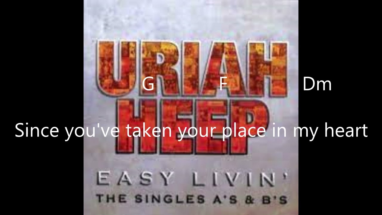 Easy Livin  Uriah Heep   chords lyrics with Tab Guitar