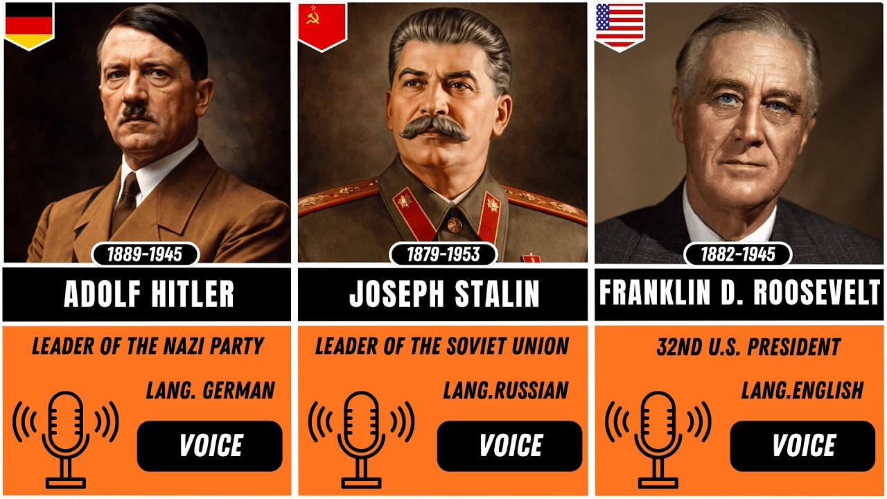 Real Voice of Historical Figures
