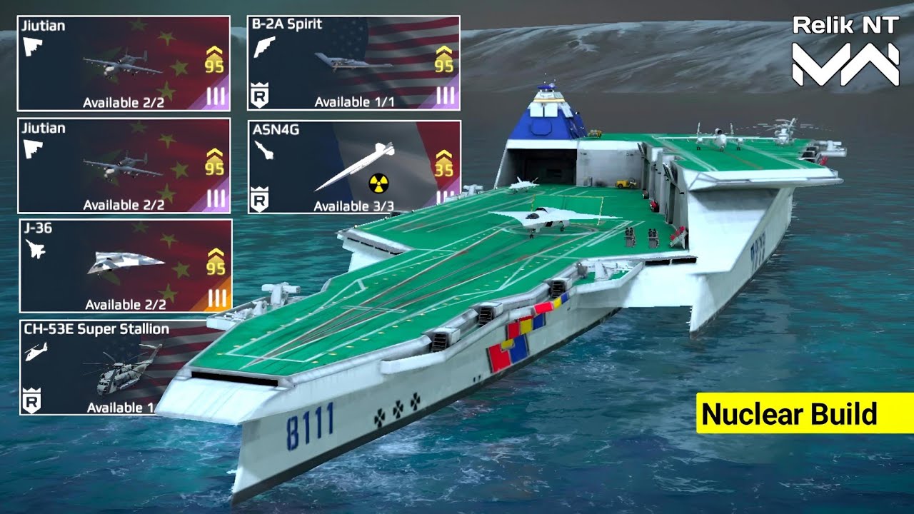 ROKS Ghost Commander With Full Nuclear Build☢️ Modern Warships Gameplay 