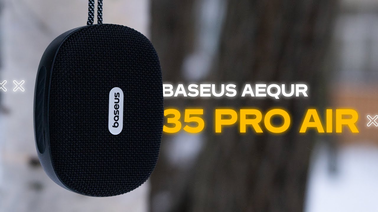 Простая и Стабильная 🔥 Портативная Беспроводная Колонка Baseus AEQUR 35 PRO AIR