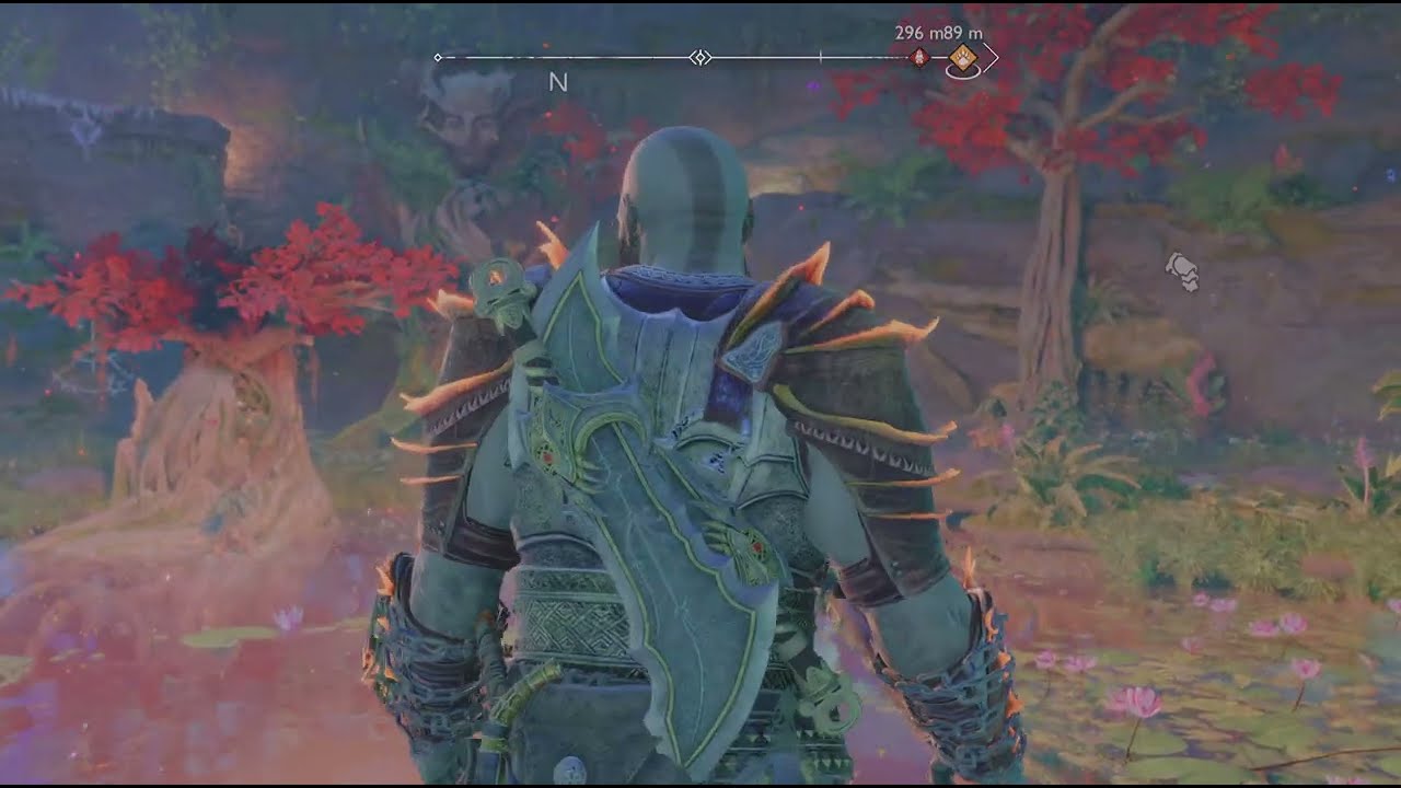 God of War Ragnarök - O Poço dos Desejos e Derrotando Haklangr, o Barbudo