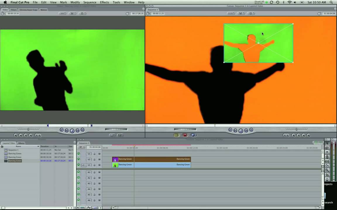 Final Cut Pro - Layering Video