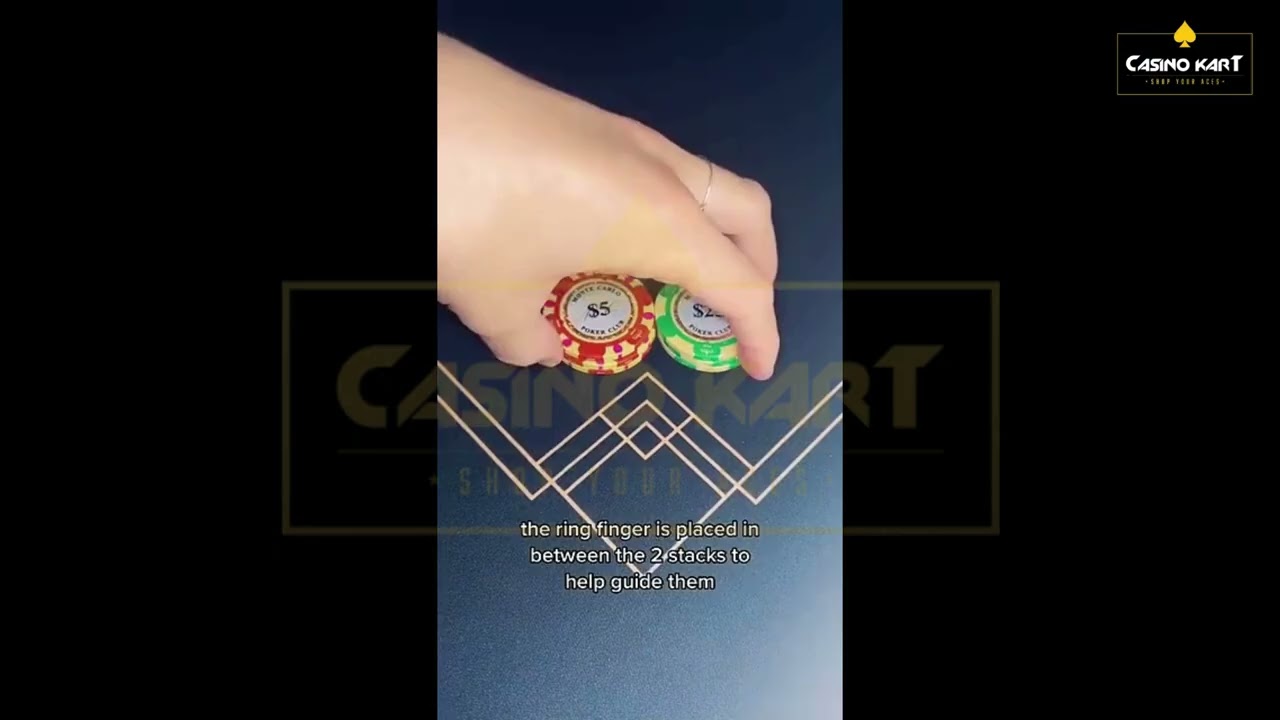 How to Shuffle Poker Chips Like a Pro ♠️ | Step-by-Step Guide