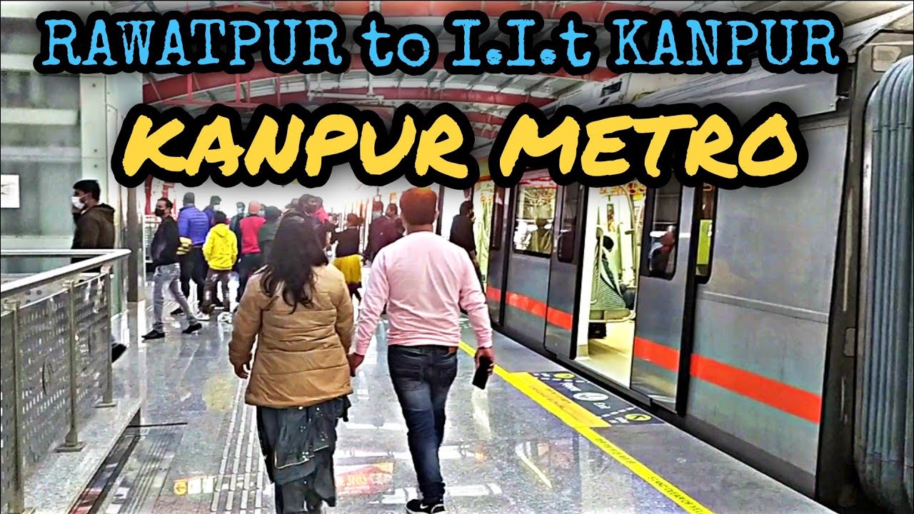 Kanpur metro ( rawatpur station to iit kanpur) | kanpur metro | kanpur metro station #kanpurmetro -1