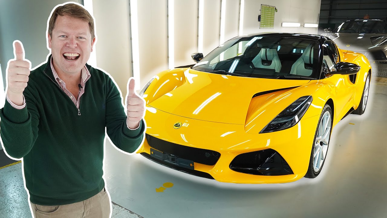 My LOTUS EMIRA is READY! Visiting the New Shmeemobile at the Factory