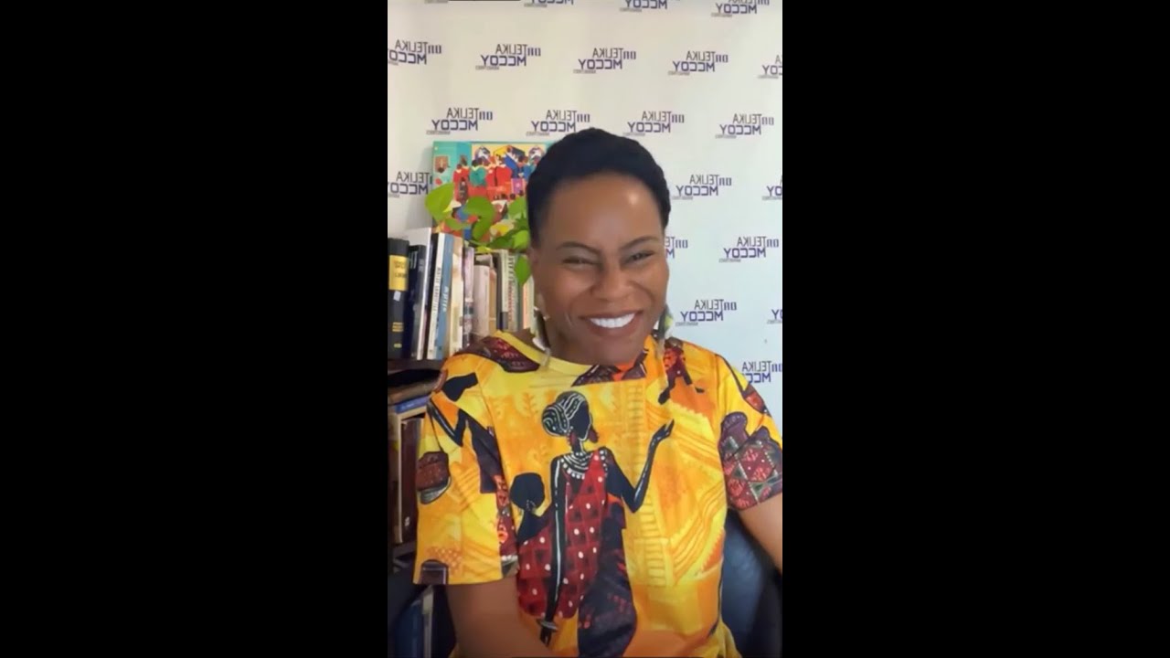 Dr. Telika McCoy teaching, 