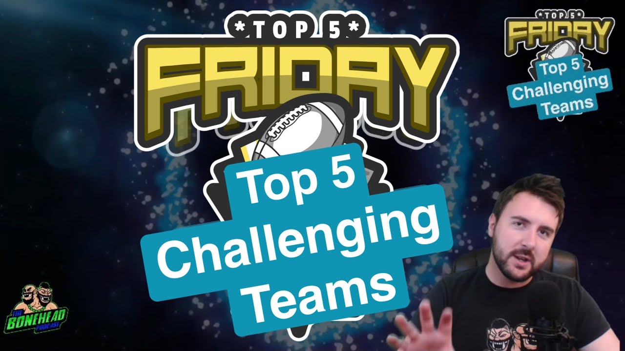 Top 5 Challenging Blood Bowl Teams - Top 5 Friday (Bonehead Podcast)