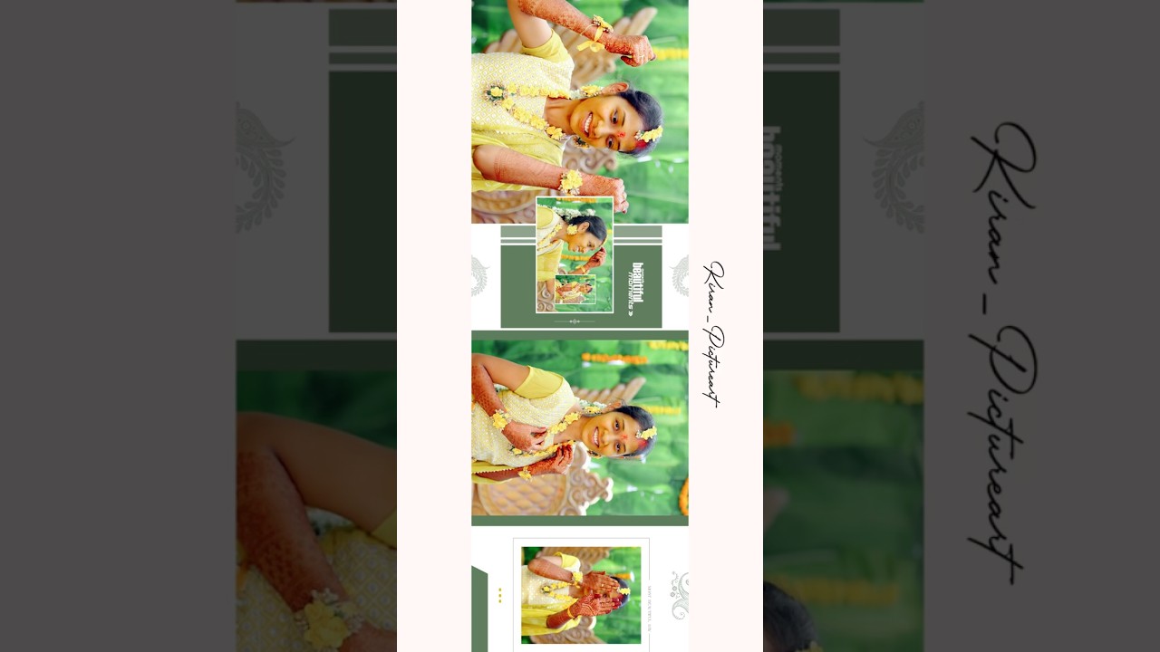 Album designing in Photoshop // album kese banaye // wedding album designing
