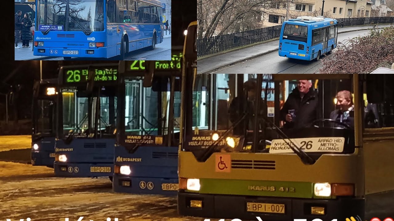 A 412 esek és E91 ikarusok végjátéka…