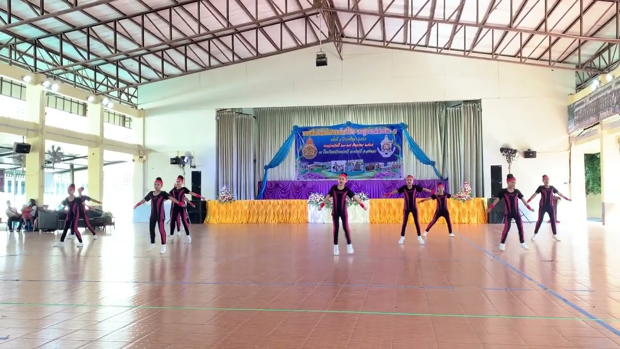 แอโรบิก โรงเรียนบ้านพรุหลุมพี