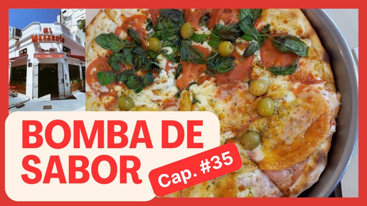 El Mazacote: La mejor #pizza a la piedra. Pizzerías de Buenos Aires. Cap. 35