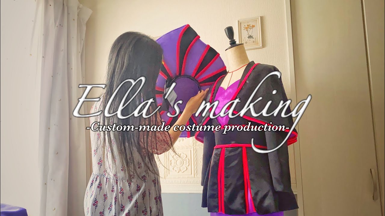 【衣装製作】Dハロ用衣装製作🧵｜ヴィランズの手下ノートルダムの鐘ヴェール【vlog】