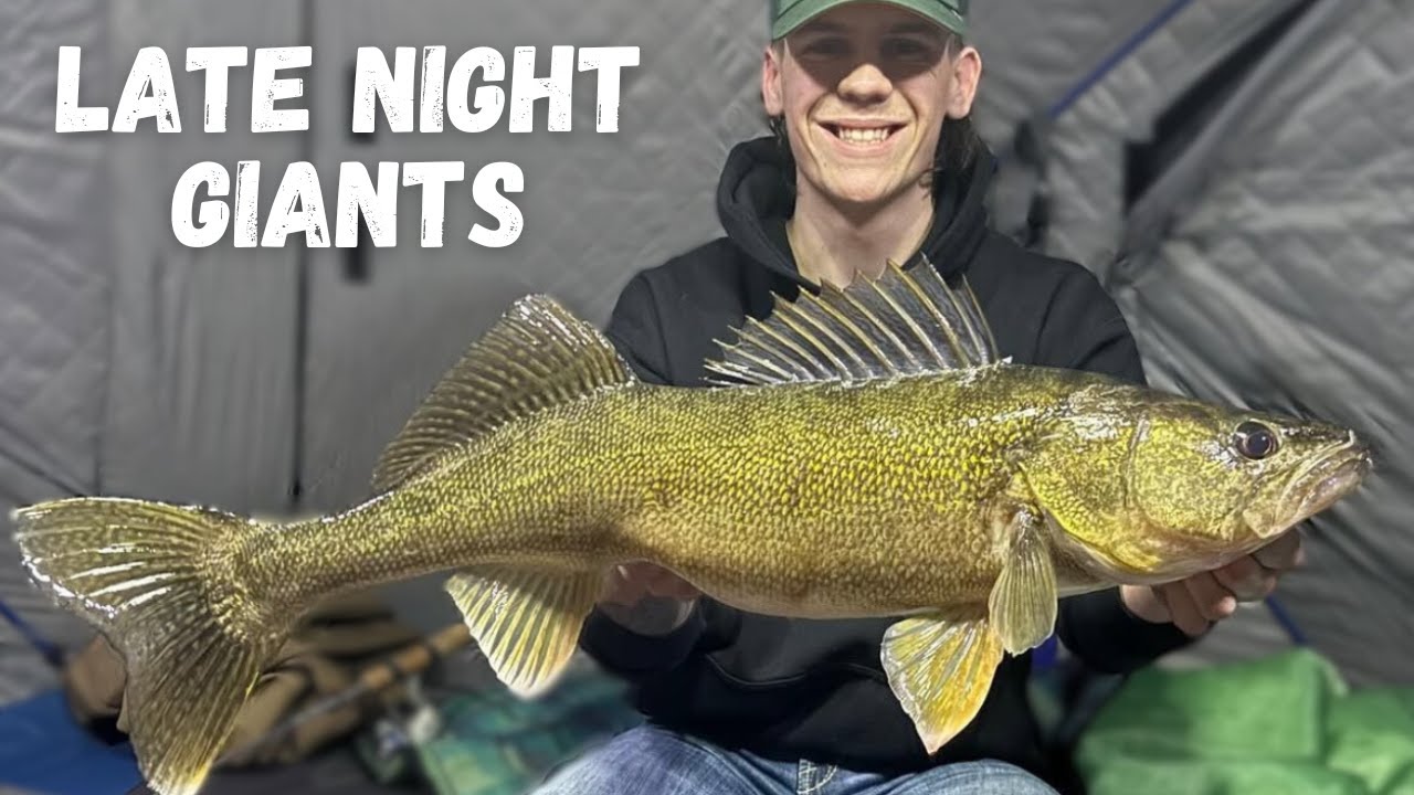 Big Late Night Walleye!! | After Dark Monsters - FILM