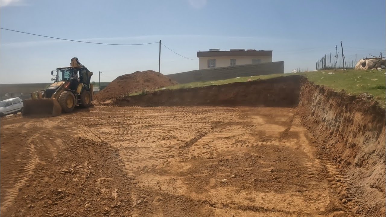 #444 F2 İLE YENİ BİR TEMEL KAZISI HEM İŞ HEM SOHBET