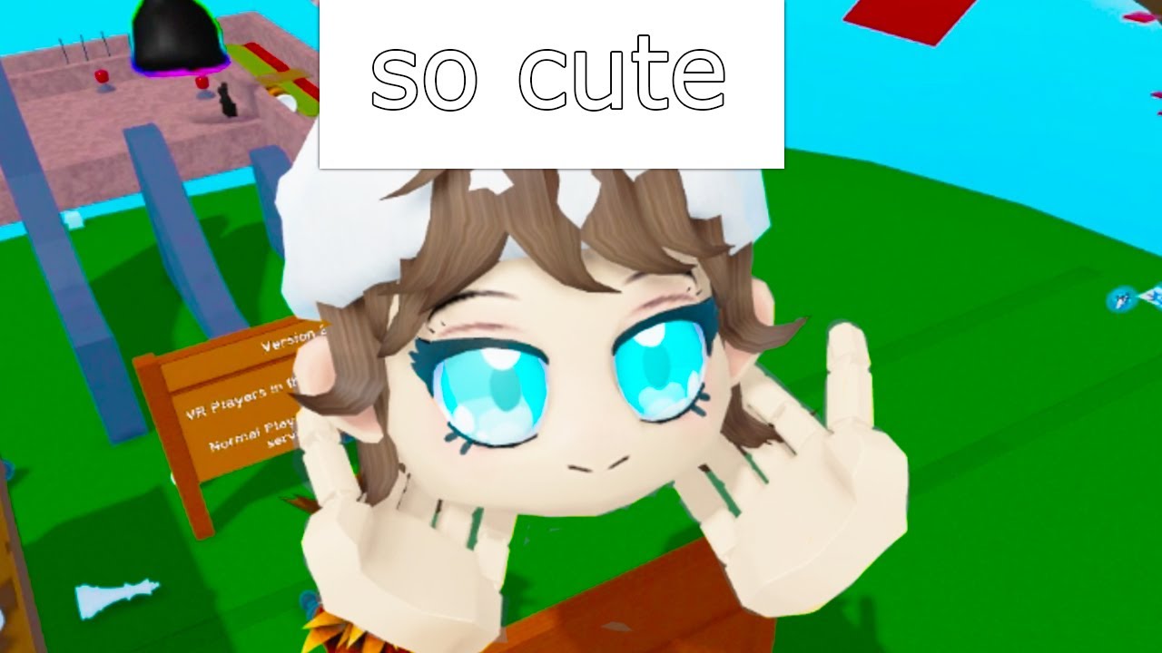 Roblox VR Hands BUT Its the CUTEST