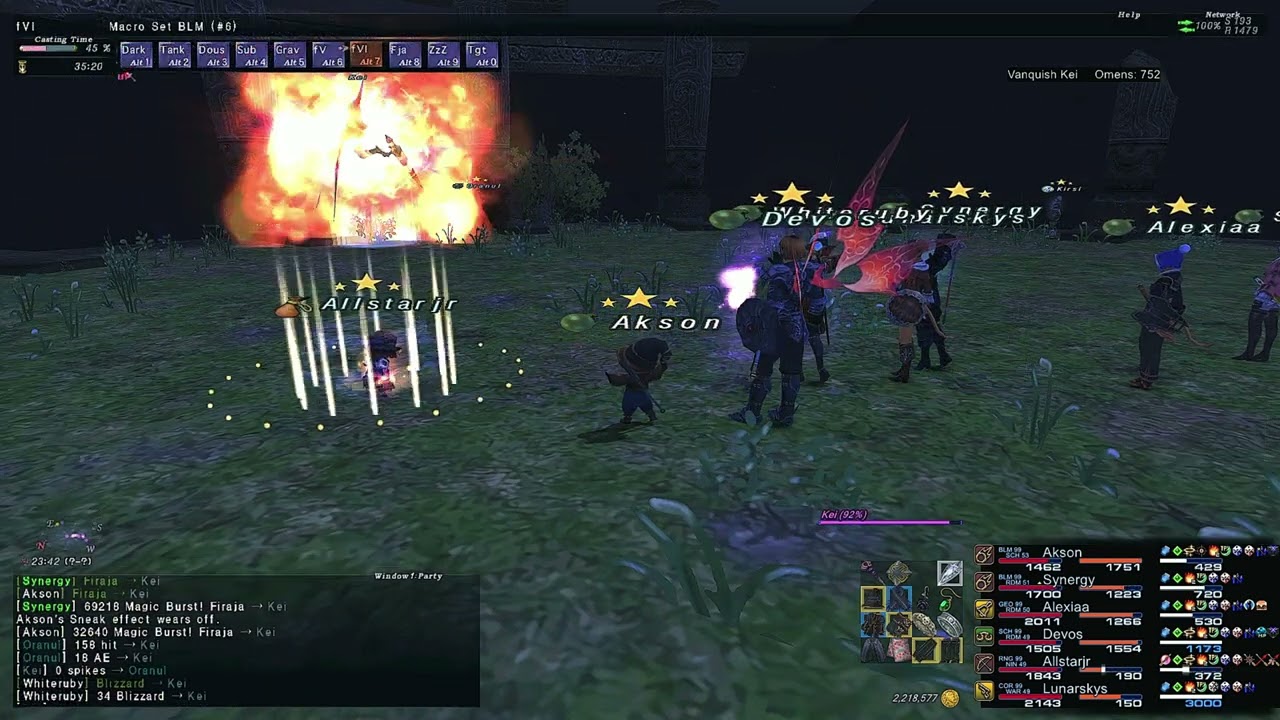 FFXI &bull; BLM Free Nuke / 99999 MB