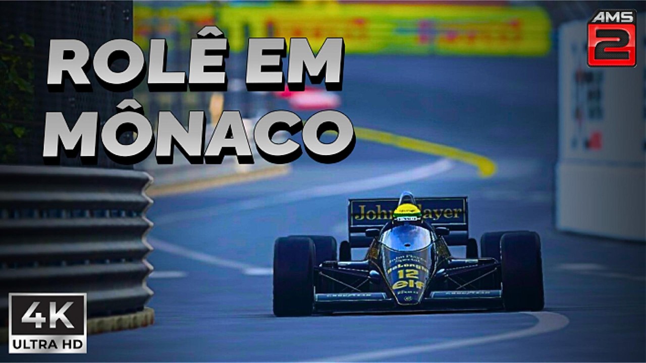 Pilotei a lendária Lótus 98T do chefe no Automobilista 2 4K - PXN V12 Lite + Simjack UT