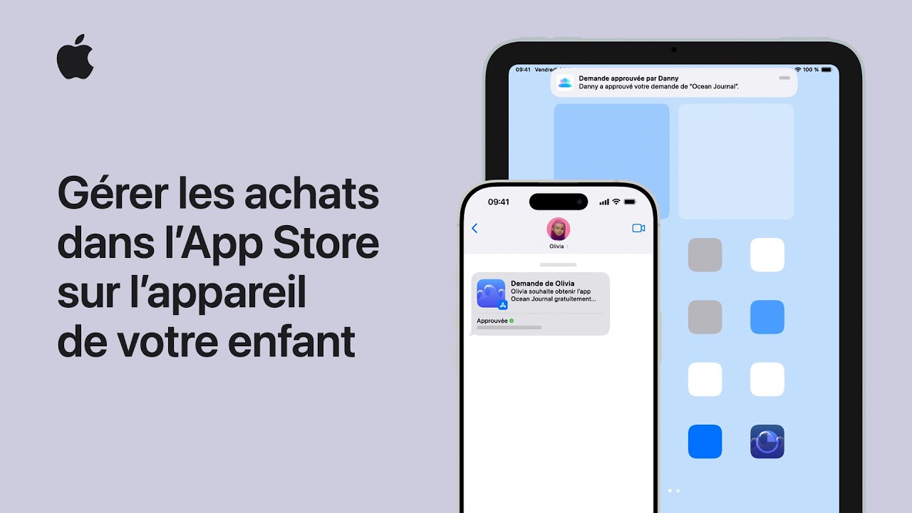 Gérer les achats dans l’App Store sur l’appareil de votre enfant | Assistance Apple