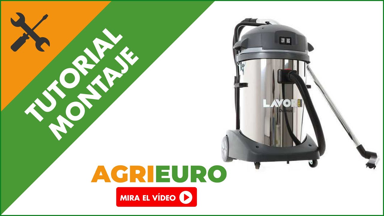 Montaje Aspirador de polvo y líquidos Lavor Domus IF