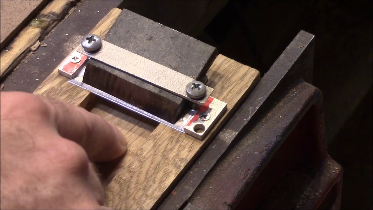 Homemade Leather Splitter