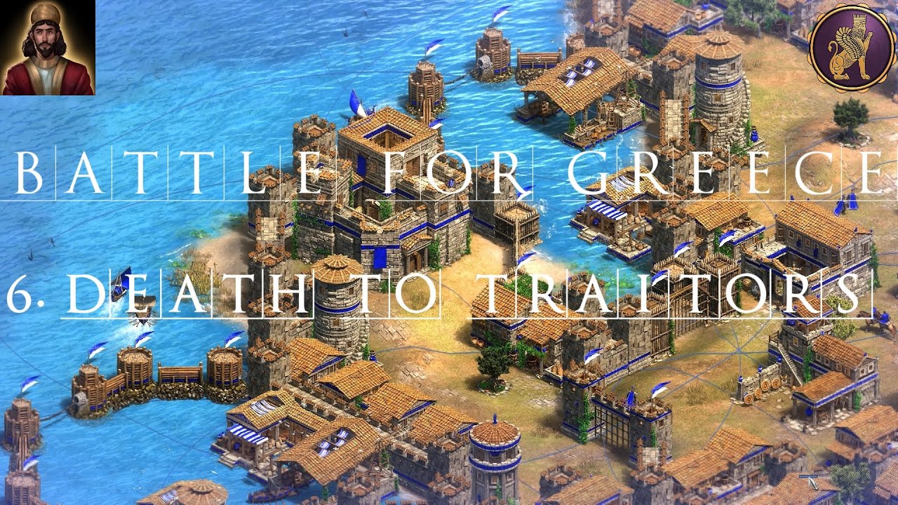 AoE2 DE Chronicles: Battle for Greece Campaign | 6. Death To Traitors