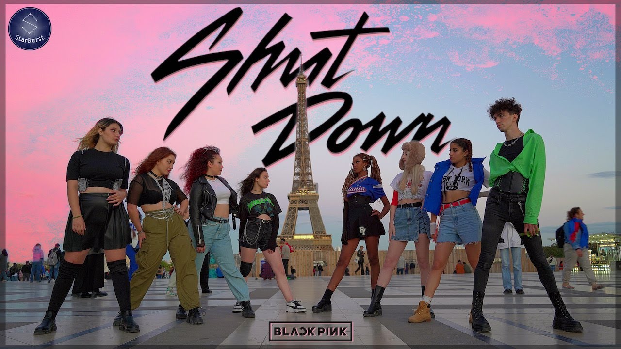 [KPOP IN PUBLIC PARIS | 24H CHALLENGE] BLACKPINK (블랙핑크) - ‘Shut Down’ Dance Cover by StarBurst
