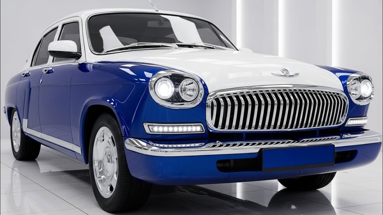 НОВАЯ ВОЛГА GAZ-21 2026 — ЛЕГЕНДА ВЕРНУЛАСЬ?! Полный обзор дизайна, салона и технологий