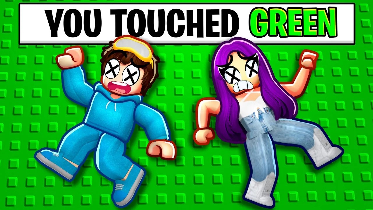 Roblox But We CAN’T TOUCH THE COLOR!