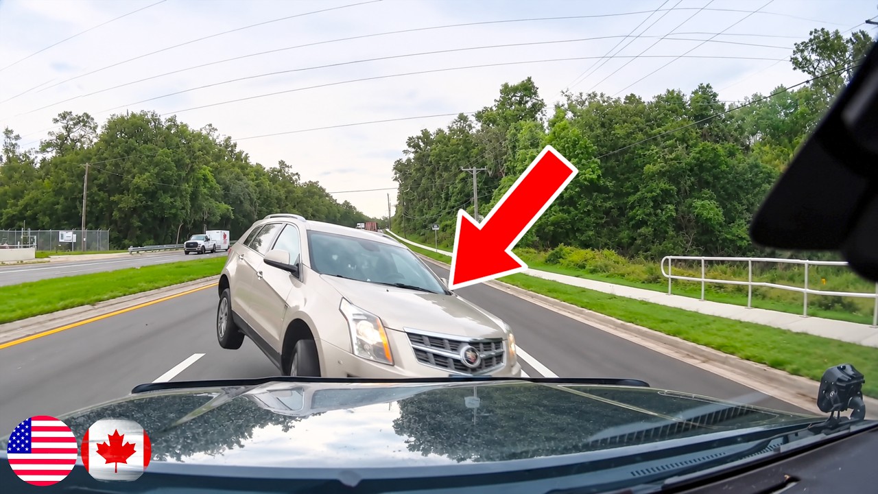 DRIVER LOSES CONTROL AND CAUSES HEAD ON HIT - 1056 | Driving Fails