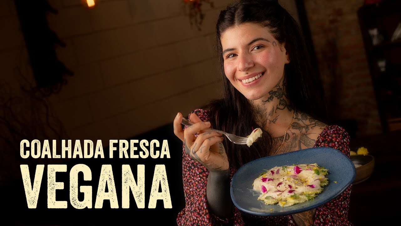 Coalhada fresca vegana 🌱✨