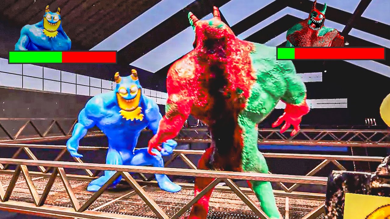 Garten of Banban 8 FINAL BOSSFIGHT with HEALTHBARS