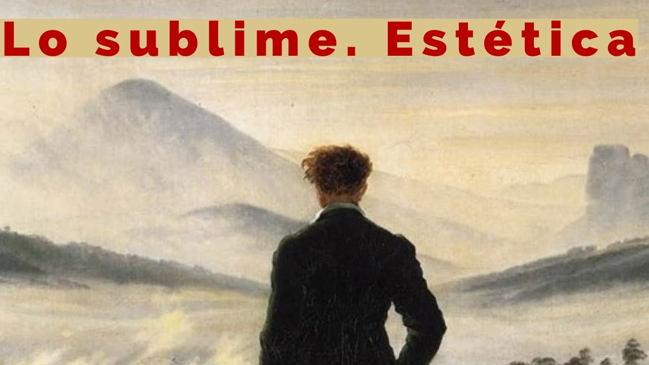 La categoría estética de lo sublime