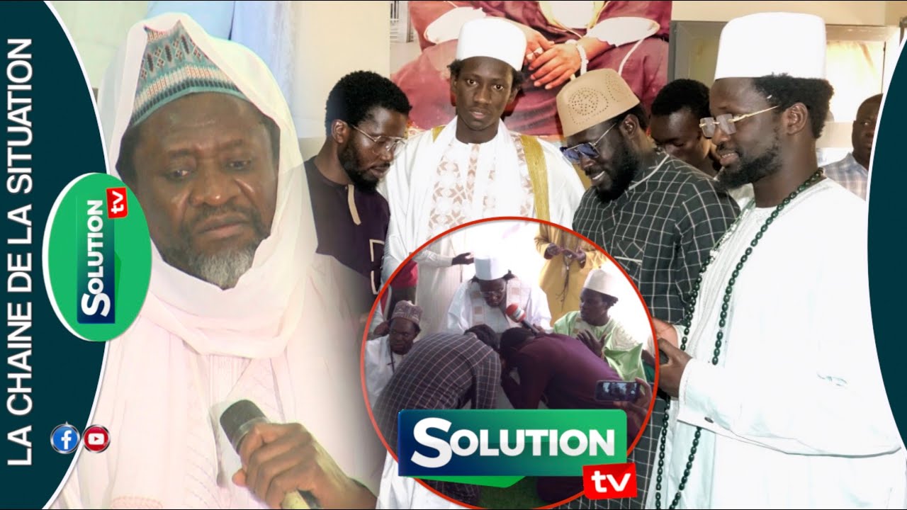LES TEMPS FORT DU ZIAR DE KAYMOR...LES PROPOS DU KHALIF AU GROUPE SOLUTION...BALA NGEN FIY GNEUWAAT.