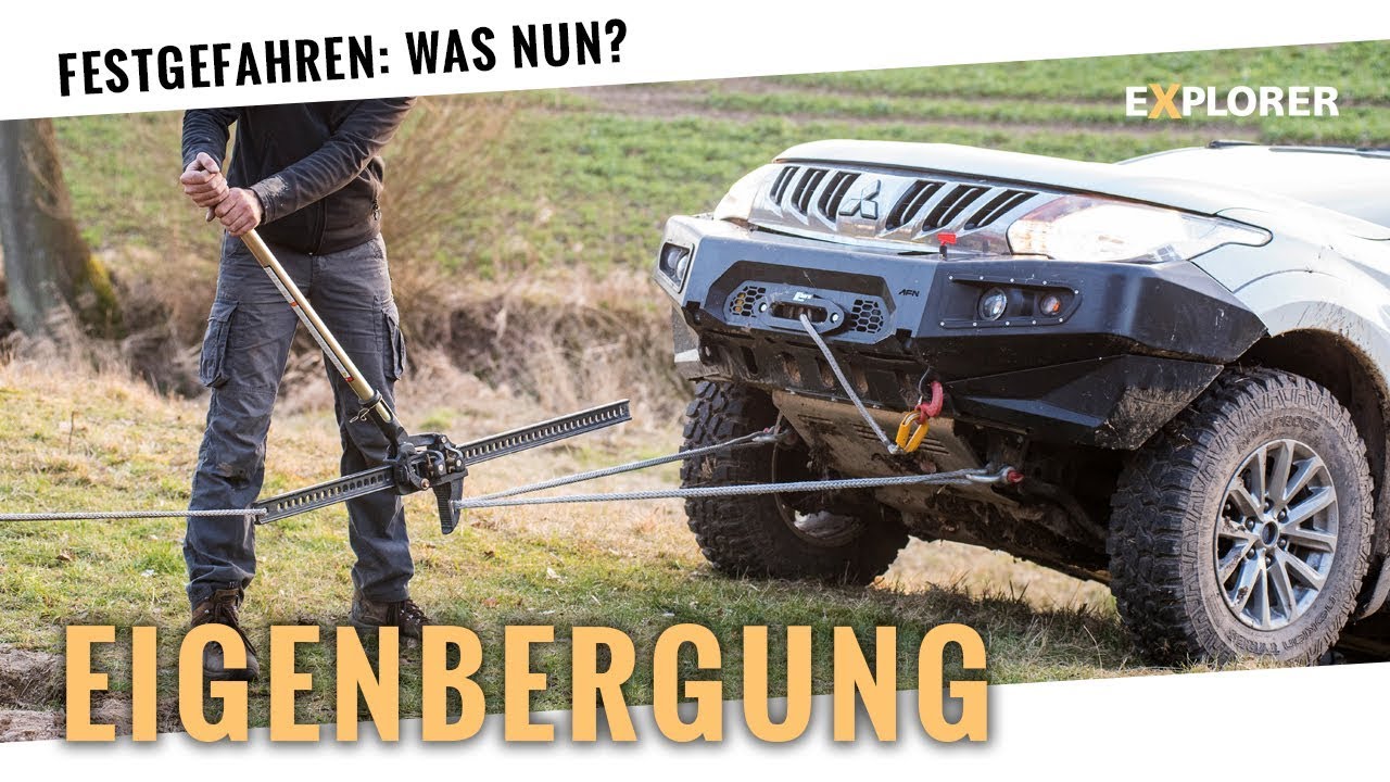 Festgefahren: Was nun? – Eigenbergung