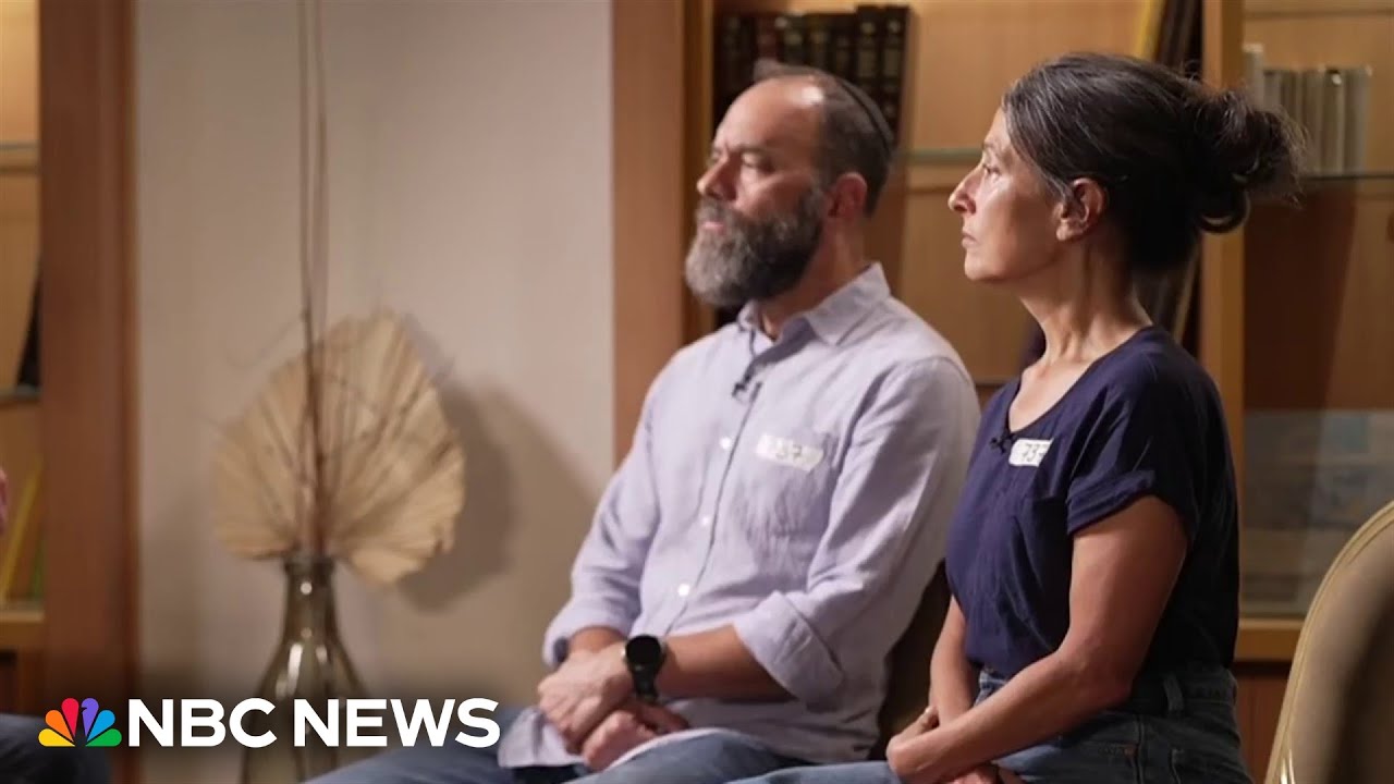 ‘We are here’: Parents of deceased Israeli hostage react to hostage release