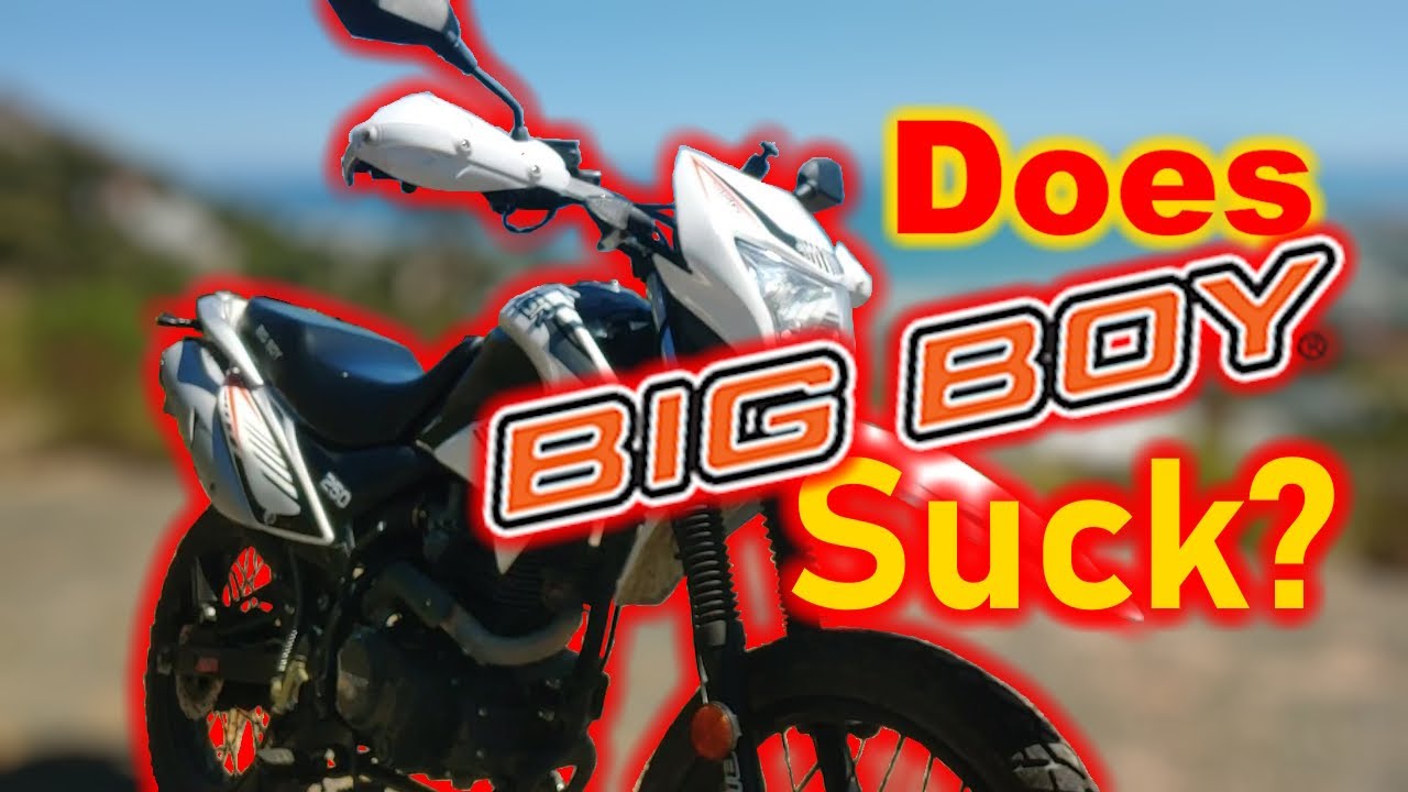 🏍Мотоциклы Big Boy: кусок 💩мусора💩 или гениальный хлам?🏆🏍 | Обзор TSR 250
