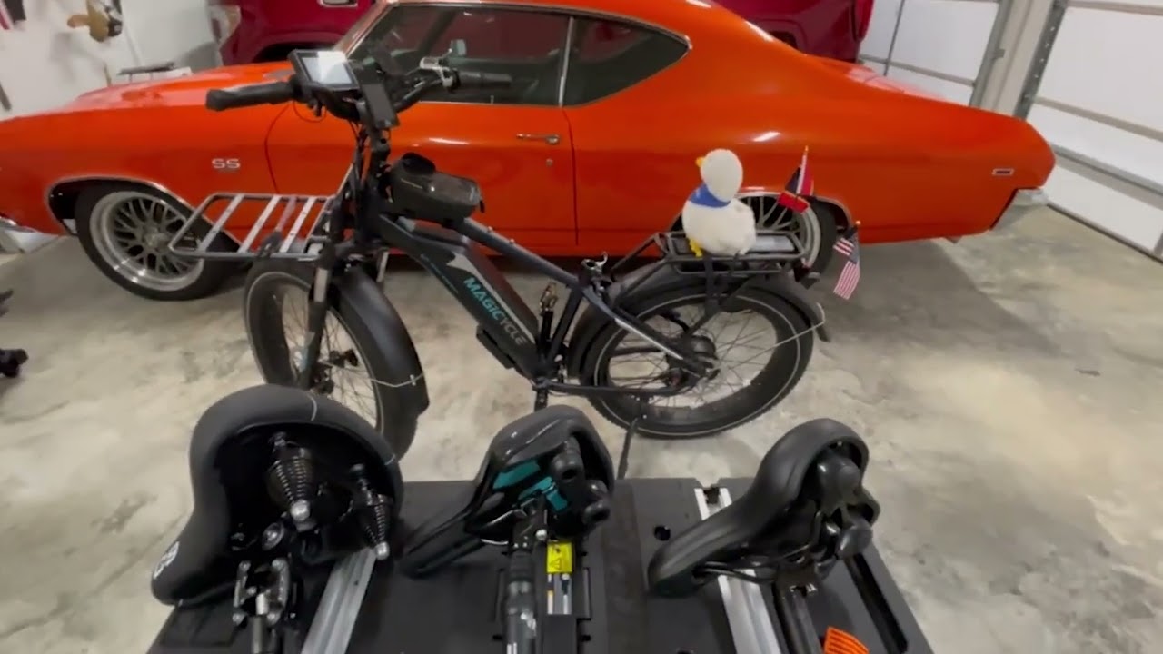 Getting the most comfortable Ride out of your eBike   The quest for a Perfect Magicycle Seat. Part 2