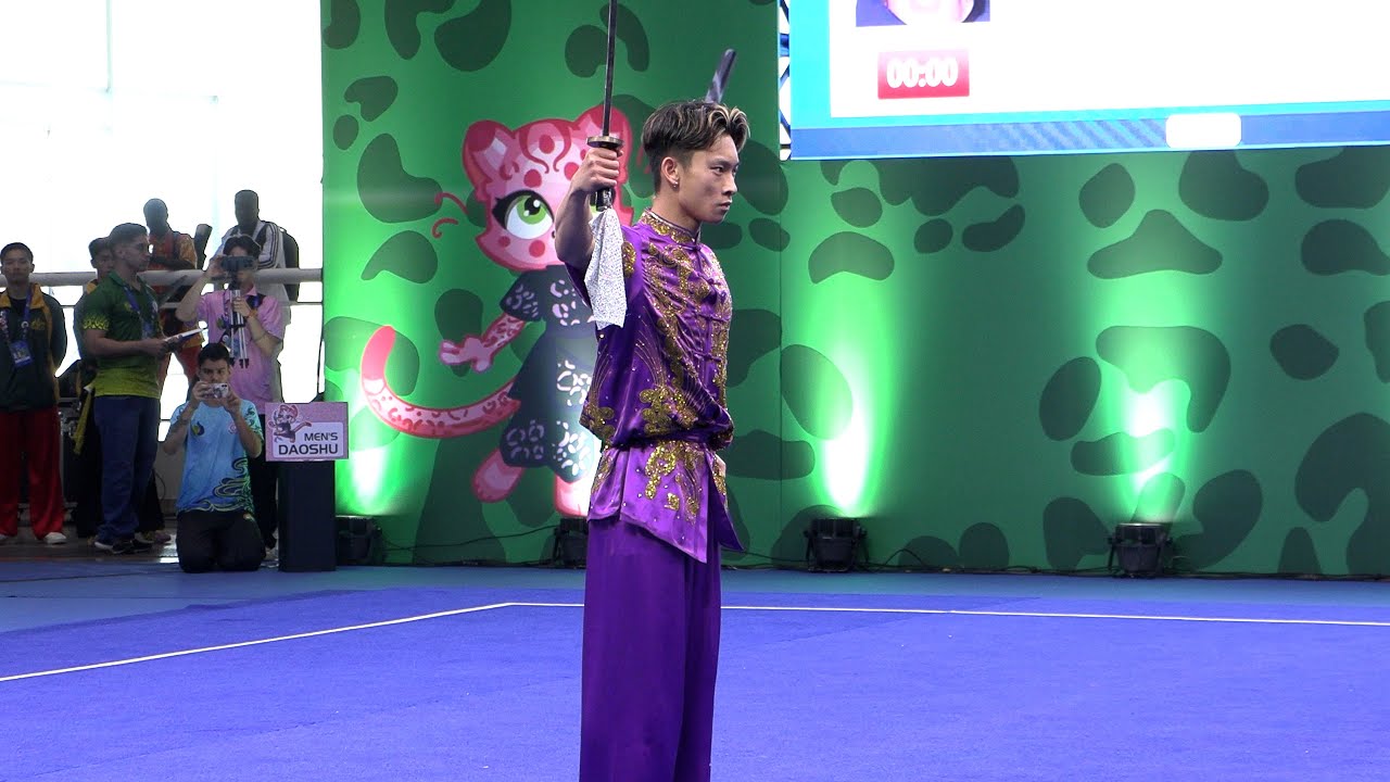 Nathan Ly - USA - Daoshu Preliminary - 17th World Wushu Championships