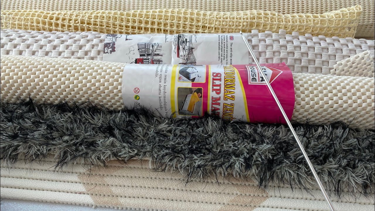 Для начинающих! Информация о нескользящих материалах и изготовлении ковриков на них