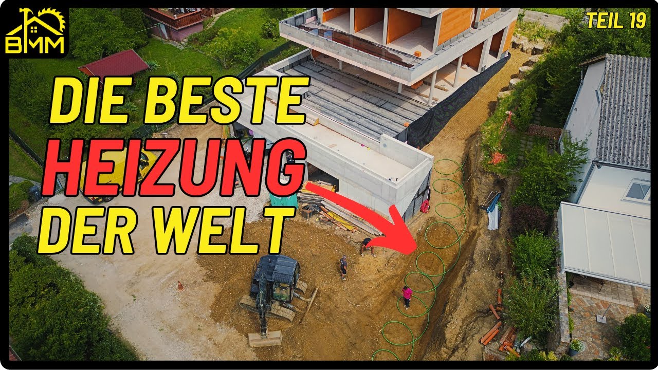 Drainage + Erdwärmekollektor + Hinterfüllen  | Traumhaus Teil 19