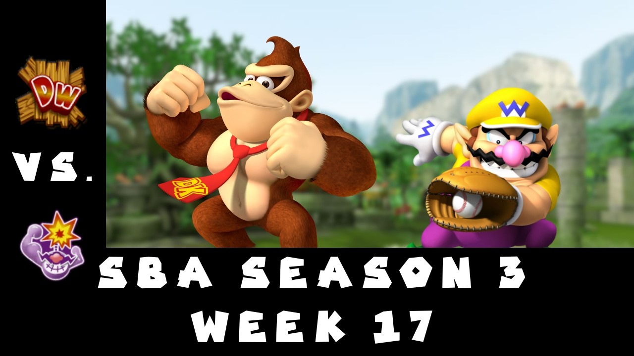 Игра недели 17 сезона SBA S3: DK Wilds против Wario Muscles.