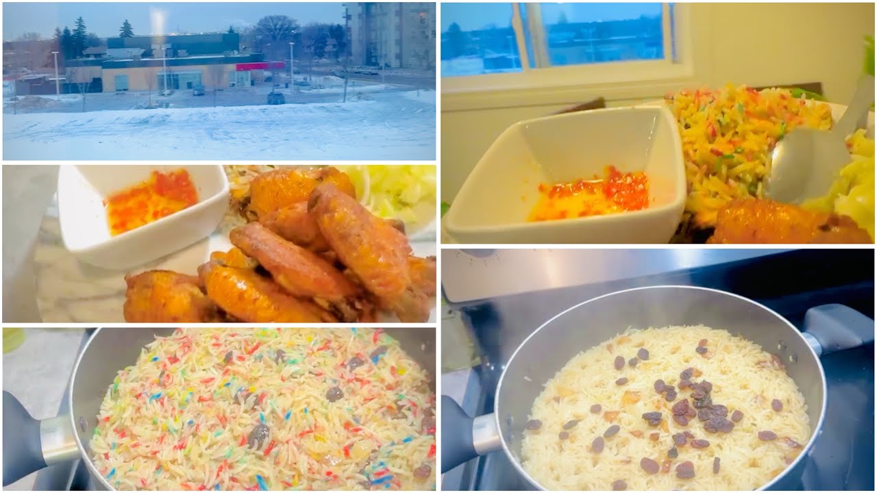 CASHO DHAMEYSTIRAN BARIIS IYO digaag/somali rice 🍚 and chicken 🍗….